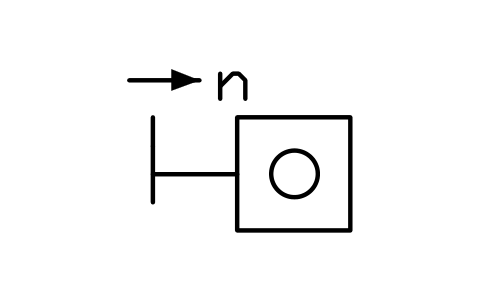 Vorschau des Symbols Rückwärtszähler mit Voreinstellung auf n, Block ISX_X872_COUNTER_DOWN_PRESET