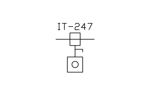 Anteprima del simbolo Electromechanical counter, postponed, blocco ISX_X874_ELECTROMECH_COUNTER_POSTPONED