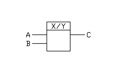 Vorschau des Symbols Divisionseinrichtung, Block ISX_X902_DEVICE_DIVISION
