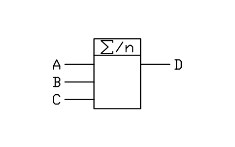 Vorschau des Symbols Mittelwerteinrichtung, Block ISX_X903_DEVICE_AVERAGING