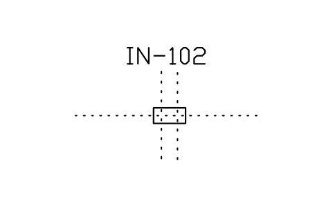 Anteprima del simbolo Seal through construction, blocco ISX_3002_SEAL_THROUGH_CONSTRUCTION