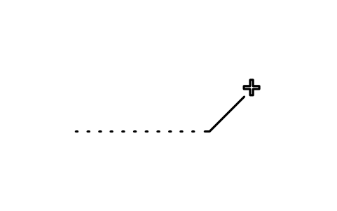 Vorschau des Symbols Zum darüberliegenden Geschoss, Block ISX_3058_GOING_STOREY_ABOVE