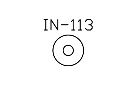 Anteprima del simbolo Cross-connection device, blocco ISX_3085_CROSS_CONNECTION_DEVICE