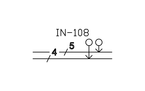Anteprima del simbolo Pipelines in two pipes, blocco ISX_X3003_PIPELINES_TWO_PIPES