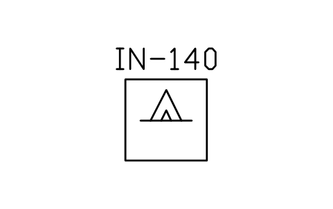 Anteprima del simbolo Fired stove or water heater, blocco ISX_X3151_FIRED_STOVE_OR_WATER_HEATER