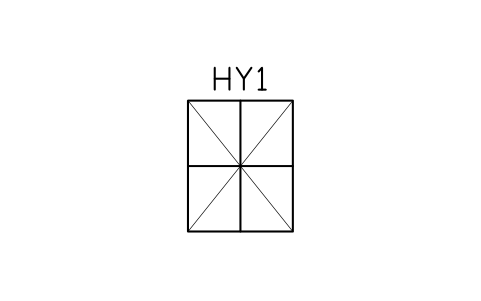 Preview of the A-frame vertical rack, 1200 x 1500 symbol, block GHS_AFRAME