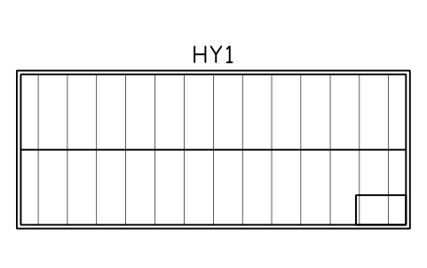 Preview of the Container farm, 20 ft, 6058 x 2438 symbol, block GHS_CONTAINER_20