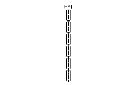 Preview of the Drip bag row, 6000 symbol, block GHS_DRIP_ROW