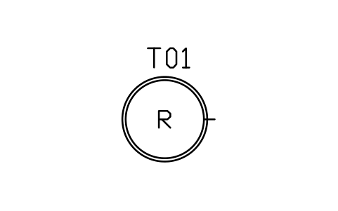 Preview of the Reservoir tank, 1000 litre symbol, block GHS_RESERVOIR_1000