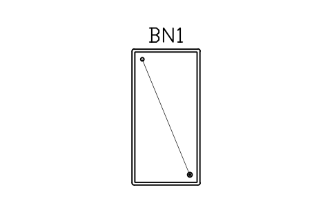 Preview of the Flood table, 1200 x 2400 symbol, block GHS_TABLE_FLOOD_1