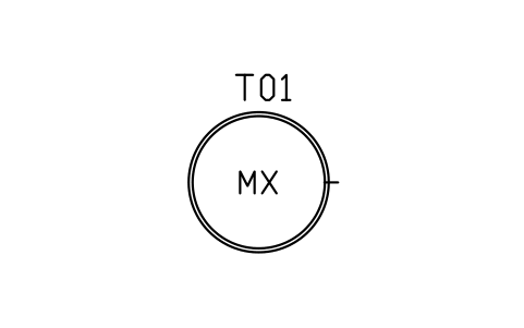 Preview of the Mixing tank, 2000 litre symbol, block GHS_TANK_MIX
