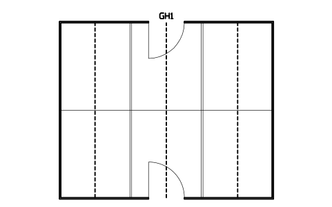 Preview of the Venlo house, 3 x 3200 x 2 x 4000 symbol, block GHS_VENLO_3X2