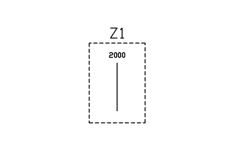 Preview of the Fan clearance zone, 2000 symbol, block GHS_ZONE_FAN_CLEAR