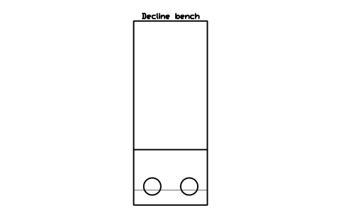 Preview of the Decline bench symbol, block GYM_FW_BENCH_DECLINE