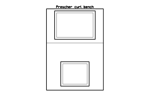 Preview of the Preacher curl bench symbol, block GYM_PL_PREACHER_CURL
