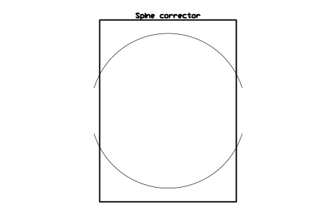 Preview of the Spine corrector symbol, block GYM_PM_SPINE_CORR