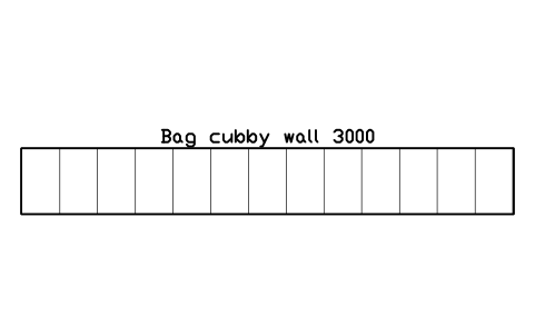 Preview of the Bag cubby wall 3000 symbol, block GYM_SP_CUBBY_WALL