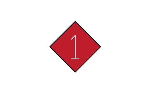 Preview of the Flammability 1 symbol, block NFP_FLAM_1
