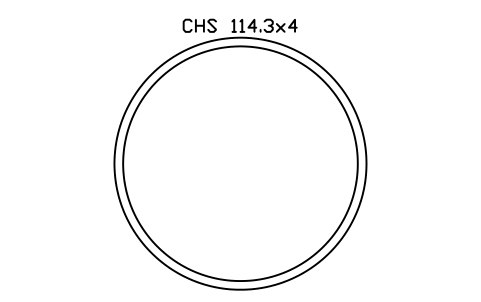 CHS 114.3x4 sembolünün önizlemesi, blok SEC_CHS114.3X4