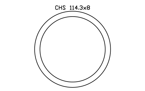 CHS 114.3x8 sembolünün önizlemesi, blok SEC_CHS114.3X8