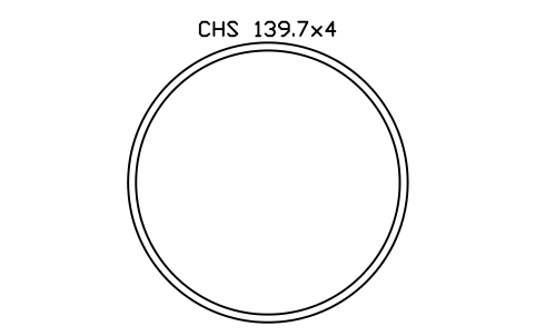 CHS 139.7x4 sembolünün önizlemesi, blok SEC_CHS139.7X4