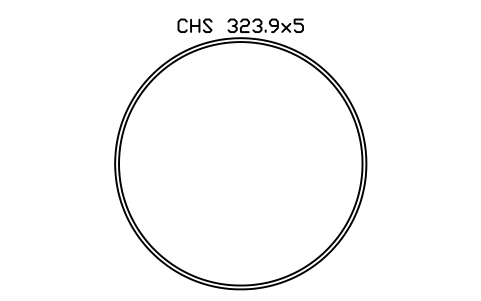 CHS 323.9x5 sembolünün önizlemesi, blok SEC_CHS323.9X5