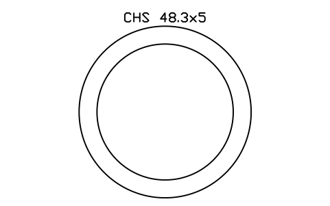 CHS 48.3x5 sembolünün önizlemesi, blok SEC_CHS48.3X5