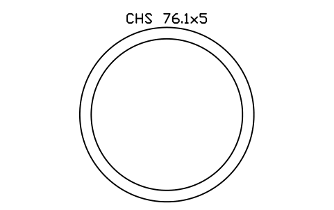 CHS 76.1x5 sembolünün önizlemesi, blok SEC_CHS76.1X5
