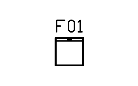 Anteprima del simbolo Cassettiera, 600 x 600, blocco HSU_DRAWERS_600