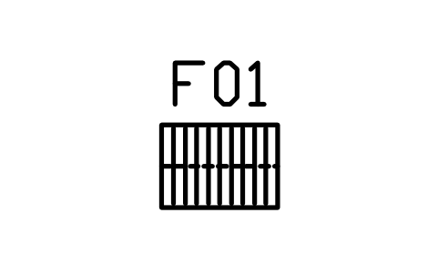 Anteprima del simbolo Stendino a terra, 700 x 500, blocco HSU_DRYING_RACK_FLOOR