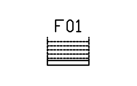 Anteprima del simbolo Stendino a parete ribaltabile, 900, blocco HSU_DRYING_RACK_WALL