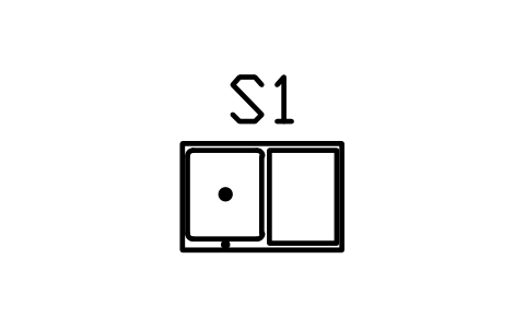 Anteprima del simbolo Piano con lavello, 900 x 600, blocco HSU_SINK_COUNTER_900