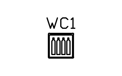 Anteprima del simbolo Cantinetta vino, 600 x 600, blocco HSU_WINE_COOLER_600