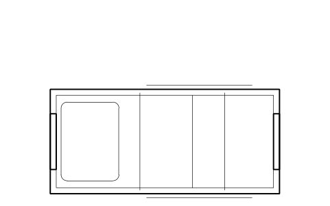符號 Intensive care bed 的預覽，圖塊名 HSP_BED_ICU