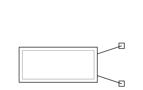 符號 Gynaecology couch 的預覽，圖塊名 HSP_EXAM_COUCH_GYNAE