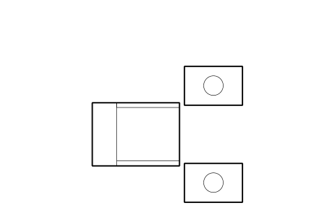 符號 Ophthalmic chair and unit 的預覽，圖塊名 HSP_OPHTHALMIC_UNIT
