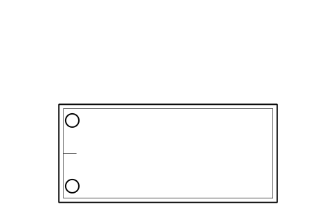 符號 Overbed table 的預覽，圖塊名 HSP_OVERBED_TABLE