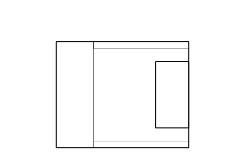 符號 Patient chair, recliner 的預覽，圖塊名 HSP_PATIENT_CHAIR