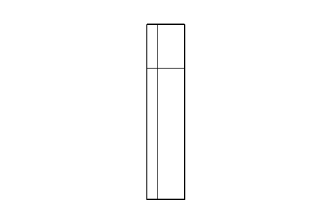 符號 Waiting bench, 4 seats 的預覽，圖塊名 HSP_WAITING_BENCH_4