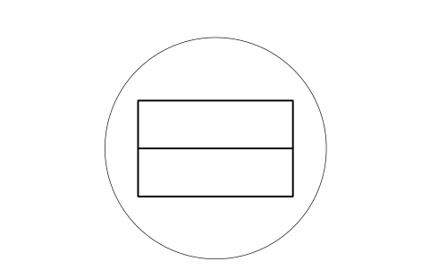 符號 Wheelchair turning circle 1.5 m 的預覽，圖塊名 HSP_WHEELCHAIR_TURN