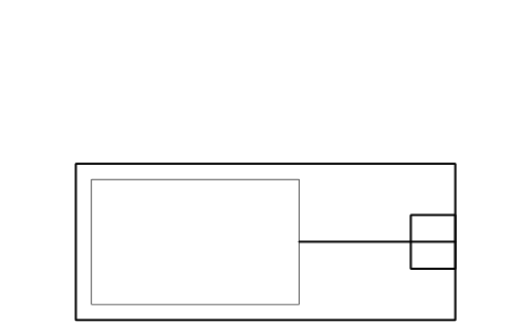 符號 Mobile X-ray unit 的預覽，圖塊名 HSP_XRAY_MOBILE