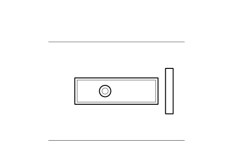 符號 General X-ray unit, ceiling tube 的預覽，圖塊名 HSP_XRAY_ROOM_UNIT