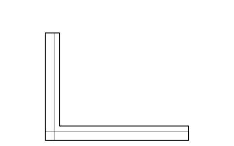 Preview of the Bar counter, L shaped symbol, block HTL_BAR_L