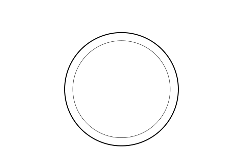 Preview of the Coffee table, round 700 symbol, block HTL_COFFEE_TABLE_ROUND