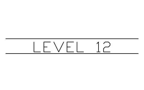 Preview of the Floor title symbol, block HTL_FLOOR_TITLE