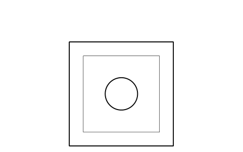 Preview of the Bedside table symbol, block HTL_NIGHTSTAND