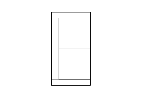 Preview of the Sofa, 2 seat symbol, block HTL_SOFA_2