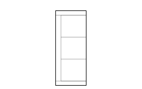 Preview of the Sofa, 3 seat symbol, block HTL_SOFA_3