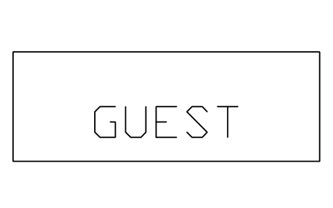 Preview of the Zone marker, guest symbol, block HTL_ZONE_GUEST