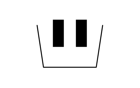 Preview of the Main wash, textile washer symbol, block EGH_5227
